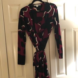 Diane von Furstenberg Knit Wrap Dress